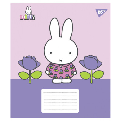 Зошит Yes Miffy Spring А5 24 аркушів клітинка (767629)