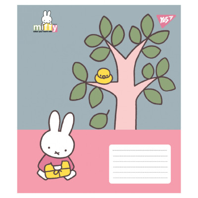 Зошит Yes Miffy Spring А5 24 аркушів клітинка (767629)