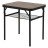 Туристичний стіл Bo-Camp Garland 60x45 cm Black/Wood look (1404195) (DAS303266)