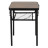 Туристичний стіл Bo-Camp Garland 60x45 cm Black/Wood look (1404195) (DAS303266)