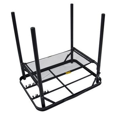 Туристичний стіл Bo-Camp Garland 60x45 cm Black/Wood look (1404195) (DAS303266)
