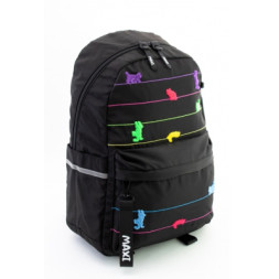 Рюкзак шкільний Maxi 16.5&quot; Чорний (MX86458)