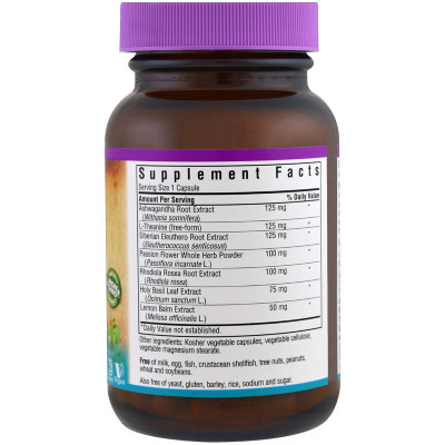 Трави Bluebonnet Nutrition Комплекс для Зняття Стресу, Targeted Choice Stress Relief, 3 (BLB2012)