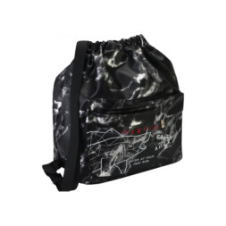 Сумка для взуття Cool For School Чорна з кишенею (CF87314)
