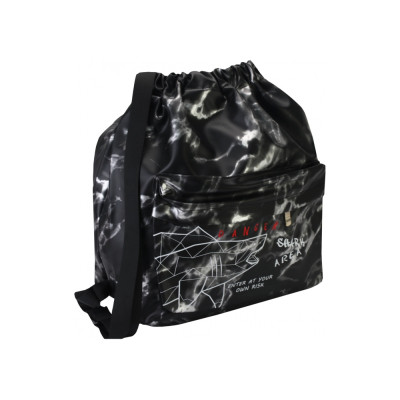 Сумка для взуття Cool For School Чорна з кишенею (CF87314)