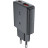 Зарядний пристрій Acefast 2xUSB 30W (USB-C+USB-A) Gan A69 ultra-thin Fast Charger Black (6974316282709)