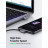 Дата кабель USB 2.0 AM to Type-C 1.0m US176 Both Angled 3A (Black) Ugreen (20856)