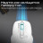 Мишка Promate UniGlide Wireless White (uniglide.white)