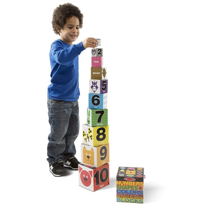 Кубики Melissa&amp;Doug Числа, форми і кольори (MD9042)