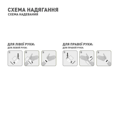 Бандаж MedTextile Бандаж на промінезап&#039;ясний суглоб еластичний, розмір L/ (4820137293719)