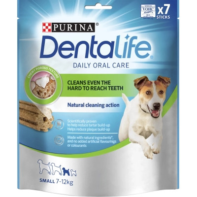 Ласощі для собак Purina DentaLife Small Для підтримки здоров&#039;я порожнини рота 115 г (7613035379817)