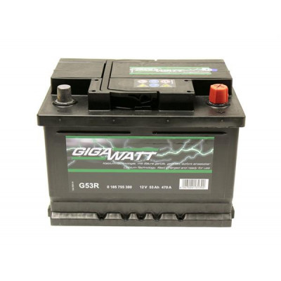 Акумулятор автомобільний GigaWatt 53А (0185755300)