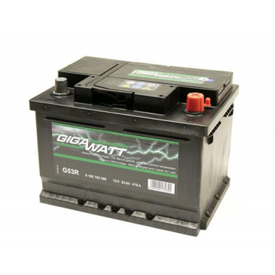 Акумулятор автомобільний GigaWatt 53А (0185755300)
