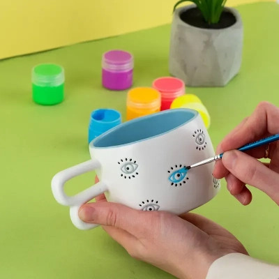 Акрилові фарби Kite Creative 6 неонових кольорів, 20 мл (K-274)