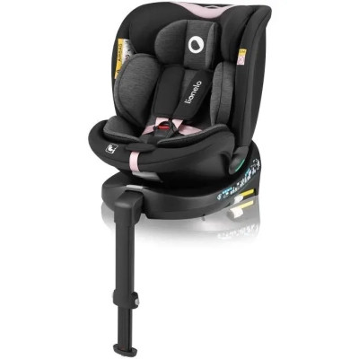 Автокрісло Lionelo Navy I-Size Black Pink (LO-NAVY I-SIZE BLACK PINK)