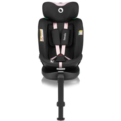 Автокрісло Lionelo Navy I-Size Black Pink (LO-NAVY I-SIZE BLACK PINK)