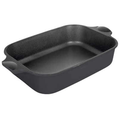 Жаровня Ringel Zitrone 34x24x13.5 см 6+3 л Чорна (RG-2108-34 BL)