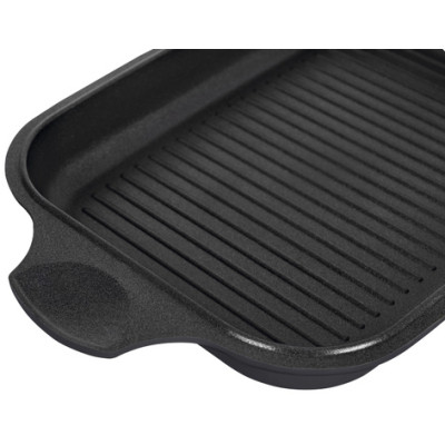 Жаровня Ringel Zitrone 34x24x13.5 см 6+3 л Чорна (RG-2108-34 BL)