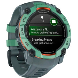 Смарт-годинник Garmin Instinct 3, 50mm, AMOLED, Neotropic Bezel with Twilight Band, GPS смарт-годинник (010-03020-01)