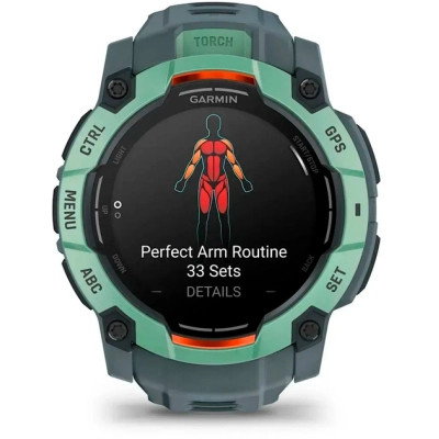 Смарт-годинник Garmin Instinct 3, 50mm, AMOLED, Neotropic Bezel with Twilight Band, GPS смарт-годинник (010-03020-01)