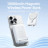 Батарея універсальна Vention Magnetic Wireless 10000mAh 22.5W 3A, PD, QC/3.0, USB-C, Lightning, LED Display, Black (FHTB0)