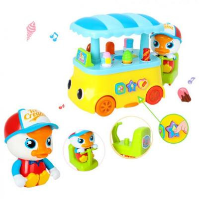 Розвиваюча іграшка Huile Toys Тележка с мороженым (6101)
