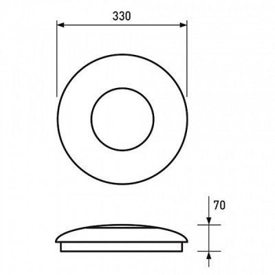Світильник Eurolamp SmartLight 36W 3000-6500K (LED-SL-36W-N17(deco))