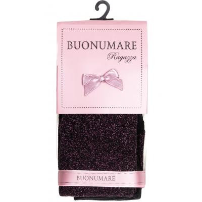 Колготки дитячі BNM з люрексом (M0C0301-1366-7G-dark burgundy)