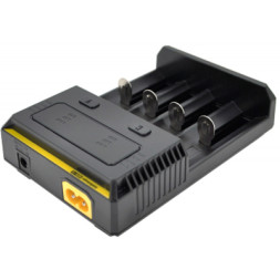 Зарядний пристрій для акумуляторів Nitecore Intellicharger i4 (4 channels, LED, Li-ion, Ni-MH/Ni-Cd, AA/ (09002)