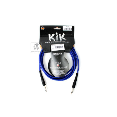 Інструментальний кабель Klotz KIK Instrument Cable Blue 3 m (228224)