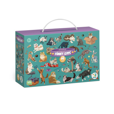 Пазл DoDo Кумедні коти, 100 елементів (300626)