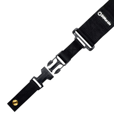 Ремінь для гітари DiMarzio Elastic ClipLock Black (DD2300BK)