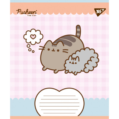 Зошит Yes Pusheen Weekend А5 12 аркушів клітинка (767607)