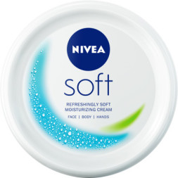 Крем для обличчя Nivea Soft Освіжаючий зволожувальний Для обличчя, рук та тіла 100 мл (4006000009537)