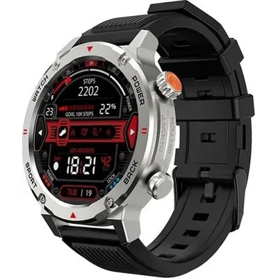 Смарт-годинник iMiki D2 Silver Silicone Strap