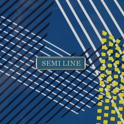 Валіза Semi Line Pattern 28&quot; L Blue (T5652-3)