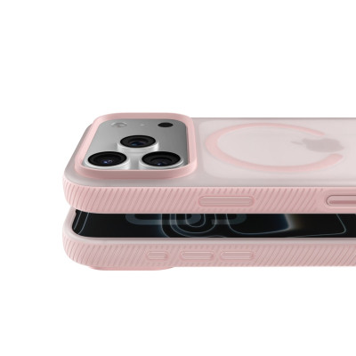 Чохол до мобільного телефона Belkin Magnetic Protective Grip iPhone 17 Pro Pink (MSA035HQPK)