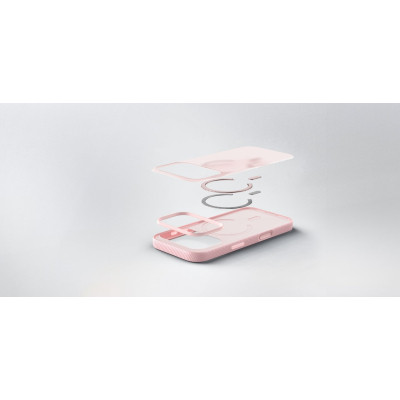 Чохол до мобільного телефона Belkin Magnetic Protective Grip iPhone 17 Pro Pink (MSA035HQPK)