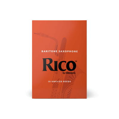 Тростина для саксофона D&#039;Addario Rico - Baritone Sax #3.0 - 10 Pack (RLA1030)