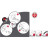 Парасоля Knirps C.205 Medium Duomatic Dot Art Taupe (Kn95 8205 4902)