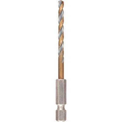 Свердло DeWALT по металу EXTREME IMPACT Black&amp;Gold, HSS-G, 4 х 80 х 31,5 мм, 1 шт. (DT20604)