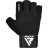 Рукавички для фітнесу RDX W3 with EVA Padding Black M (WGS-W3B-M+)