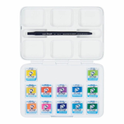 Акварельні фарби Royal Talens Van Gogh Pocket box Vibrant Colours 12 кольорів (8712079422820)