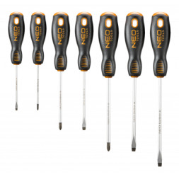 Набір викруток Neo Tools шліцьових, 7 шт. (04-206)