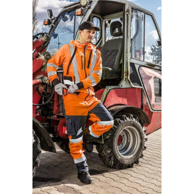 Куртка робоча Neo Tools Basic, XXL(56), підвищеної видимості, полиэстер, 240 г/м2, по (81-746-XXL)