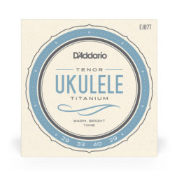 Струни для гітари D'Addario Titanium Ukulele Tenor (EJ87T)