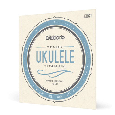 Струни для гітари D&#039;Addario Titanium Ukulele Tenor (EJ87T)