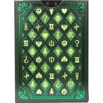 Гральні карти Bicycle Disney Villains (green) (ВР_БДВГ)