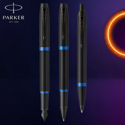 Ручка кулькова Parker IM 17 Professionals Vibrant Rings Marine Blue BT BP (27 032)