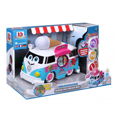 Машина Bb Junior Magic Ice Cream Bus VW Samba Bus (16-88610)